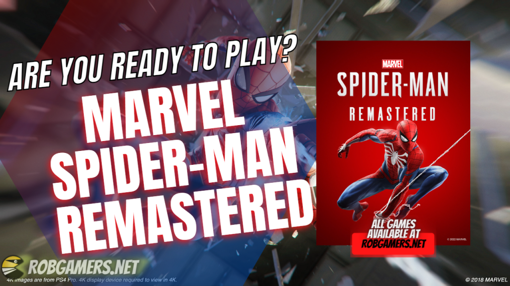Marvel’s Spider-Man Remastered v1.812.1.0 At Robgamers.net
